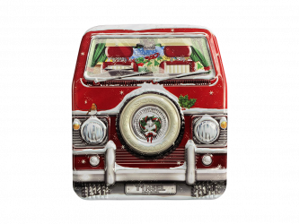 Kagedåse - Jule autocamper front
