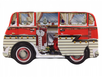 Kagedåse - Julemandens autocamper