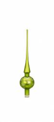 Lime juletræspir med stjerner 30 cm