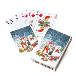 Nissernes jul spillekort med slag i