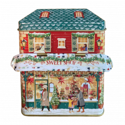 Slik butik julekagedåse