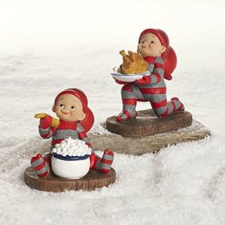 Babynisserne holder frokost