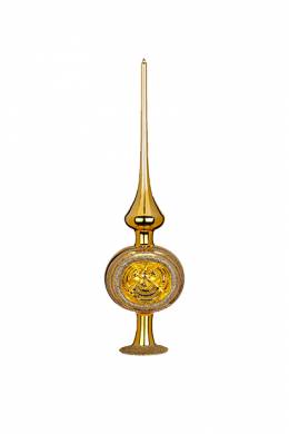 Guld spir med reflektor 33 cm