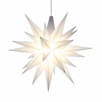 Advent hvid 13 cm Christiansfelder - Herrnhuter stjerne