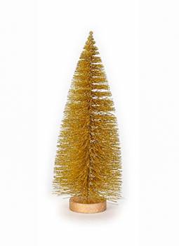 Juletræ guld 27 cm
