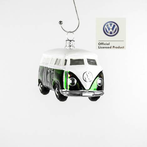 Grøn VW folkevognsbus licens juletræskugle