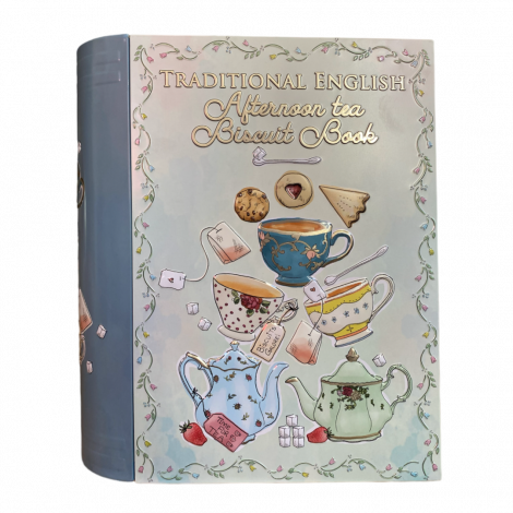 Kagedåse Tea og småkage store bog