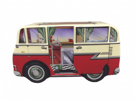 Kagedåse Rød autocamper