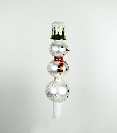 Snemand spir til juletræet 30 cm